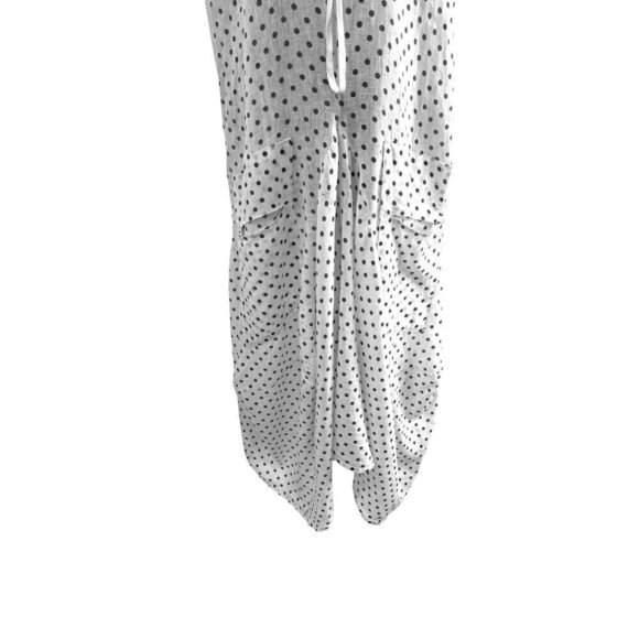 Linen womens Long flowy summer dress size med.Longest length 50” - Picture 7 of 11